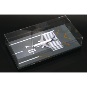 LH5001 1:500 Runway Display Case with LED 07R LED 점등 케이스