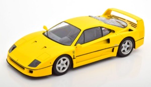 1:18 KK-Scale 1987 Ferrari F40, yellow