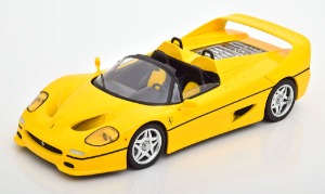 1:18 KK-Scale Ferrari F50 Convertible 1995 yellow