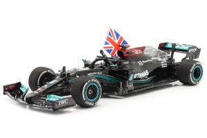 1:18 2021 Mercedes AMG Petronas Formula One Team W12 E Performance #44 Lewis Hamilton Winner British