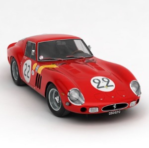 M-253 CMC Ferrari 250 GTO,24h France 1962, Beurlys/Elde/Mason, #22 한정판 2200대
