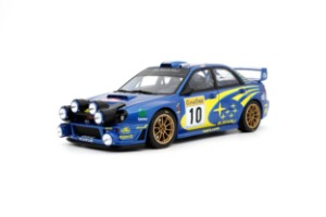 6월달 선주문 OT784 1:18 SUBARU IMPREZA WRC BLUE RALLYE MONTE CARLO 2002 자동차 모형 수집용 한정판 3000대
