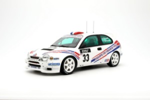 5월달 선주문 OT996 1:18 TOYOTA COROLLA WRC WHITE TOUR DE CORSE 2000 자동차 모형 수집용 한정판 3000대