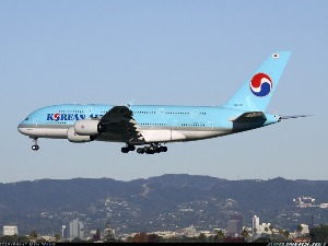 1:400 KOREAN AIR A380 DIE CAST MODELS  모형비행기 미니어처 키덜트 수집