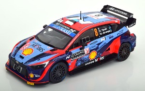 ixo 1:18 현대 i20 2022 Hyundai i20 N Rally1 #8 WRC2 현대 다이캐스트 모형 자동차