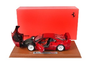 선주문 bbr 1:18 Ferrari F40 Rosso metallizzato with Display Case
