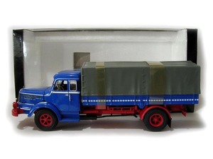 1:43 KRUPP Titan Canvas Truck Blue/Red Limited 1700pcs