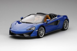 Top Speed 1/18 McLaren 570S Spider  Antares Blue Limited 999 Pieces