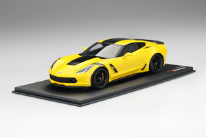 Top Speed 1/18 Chevrolet Corvette Grand Sport   Corvette Racing Yellow Limited Edition 999 Pieces