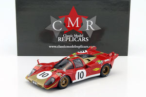 1:18 CMR 1970 Le Mans Ferrari 512 S #10 Kelleners/Loos 24H Le Mans  다이캐스트 페라리 자동차 모형 