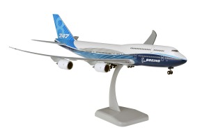 1:200 11298GR BOEING 747-8 BLUE NEW LIVERY 호간사 수집용 미니어처 모형비행기