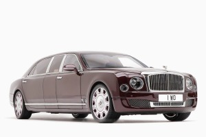 1:18 Bentley Mulsanne Grand Limousine by Mulliner 2017 Burgundy 벤틀리 뮬산 리무진