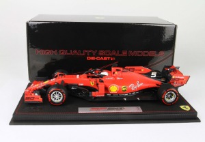 bbr 1:18 Ferrari SF90 GP Italy Monza 2019 Vettel Vetrina Inclusa  Limited Edition - 60pcs
