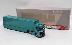 KengFai 1:64 Scania transpor 스카니아 트럭 모형 다이캐스트 모형 자동차