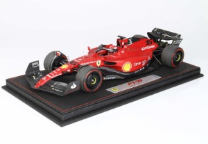 1:18 BBR221816DIE Ferrari F1-75 G.P BAHRAIN 2022 - WORLD PREMIERE Winner C.Leclerc