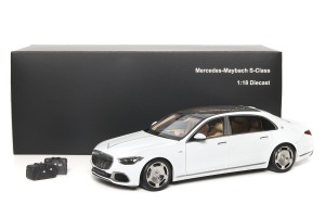 1:18 Mercedes-Maybach S-Class - 2021 - Diamond White  벤츠 s 클레스 모형 다이캐스트