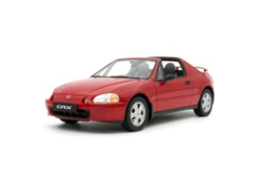 6월달 선주문 OT415 1:18 HONDA CIVIC CRX VTI DEL SOL RED 1995 자동차 모형 수집용 한정판 3000대