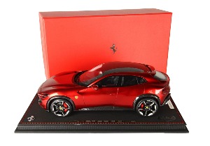 선주문 bbr 1:18 Ferrari Purosangue Red magma with Display Case
