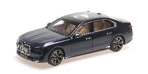 선주문 1:18 MINICHAMPS 110023202 BMW i7 - 2022 - BLUE METALLIC 다이캐스트 모형
