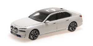 선주문 1:18 MINICHAMPS 110023200 BMW i7 - 2022 - WHITE METALLIC 다이캐스트 모형