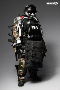 1/6 Navy Seal Halo UDT Jumper Camo Dry Suit  ver. - 1040F